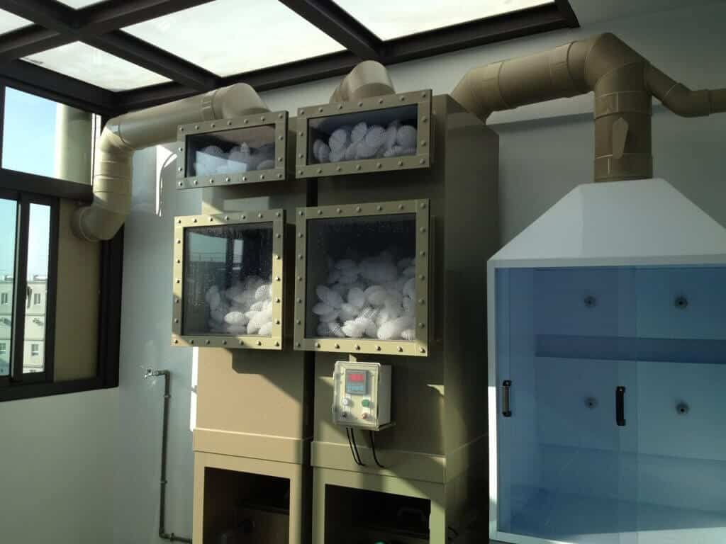 室內型廢氣處理塔