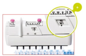 Equalizer window set to ’48 MCT’ to pipette on MCT tubes or 48-well microplate