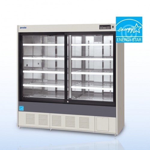 雙拉門設計PHCbi藥品疫苗冷藏冰箱MPR-1014 