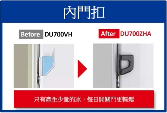 PHCbi -86°C超低溫冷凍櫃MDF-DU700ZHA-低結霜/變頻/省電 內門扣
