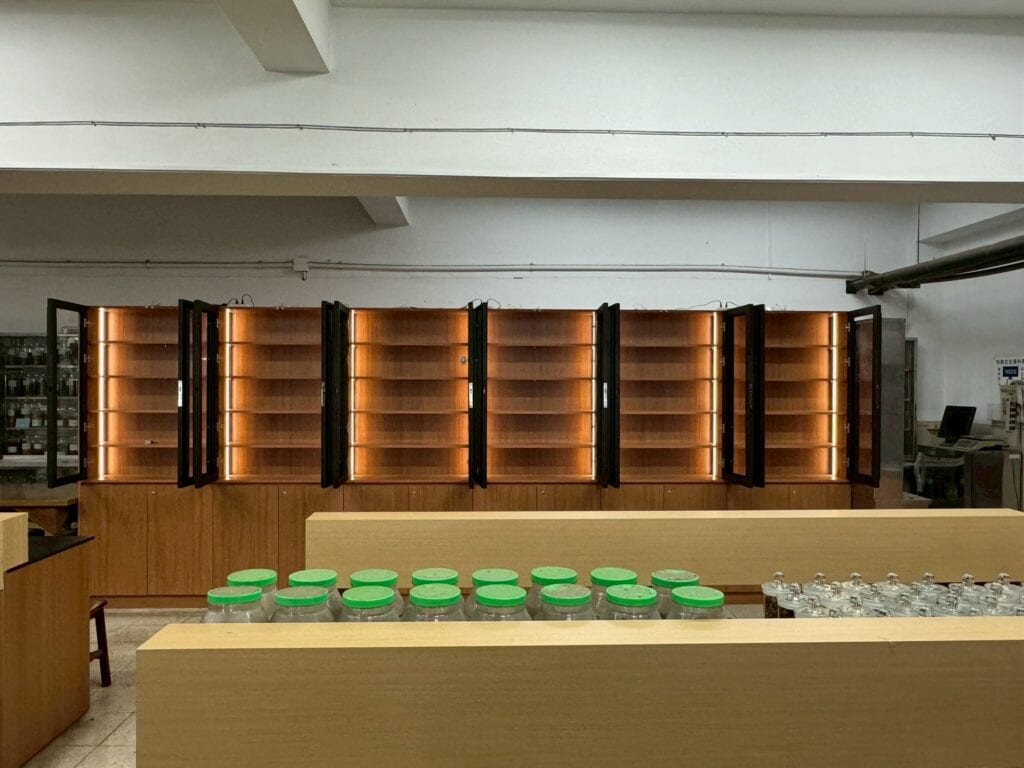 中藥炮製實驗室展示櫃