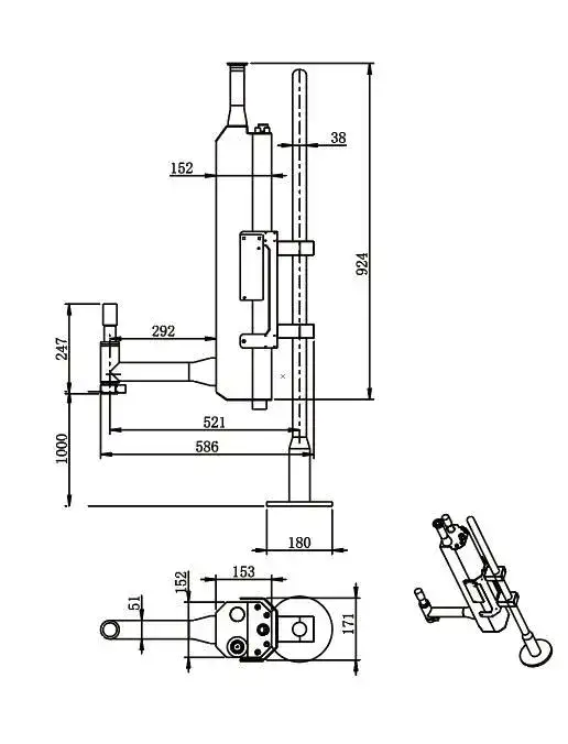 ANTECH CryoFiller全自動液態氮分配器 automatic ln2 doser dimensions