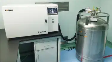 cryovita series controlled rate freezer installation