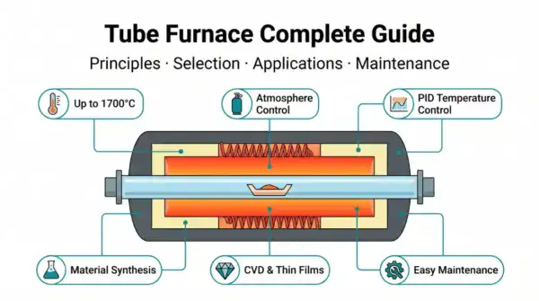 管狀高溫爐完整指南精選圖 結構與應用總覽