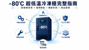 超低溫冷凍櫃-80°C完整指南精選圖 壓縮機變頻備援維護