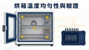 烘箱溫度均勻性與驗證:箱內多點佈設溫度感測器做溫度分布測試